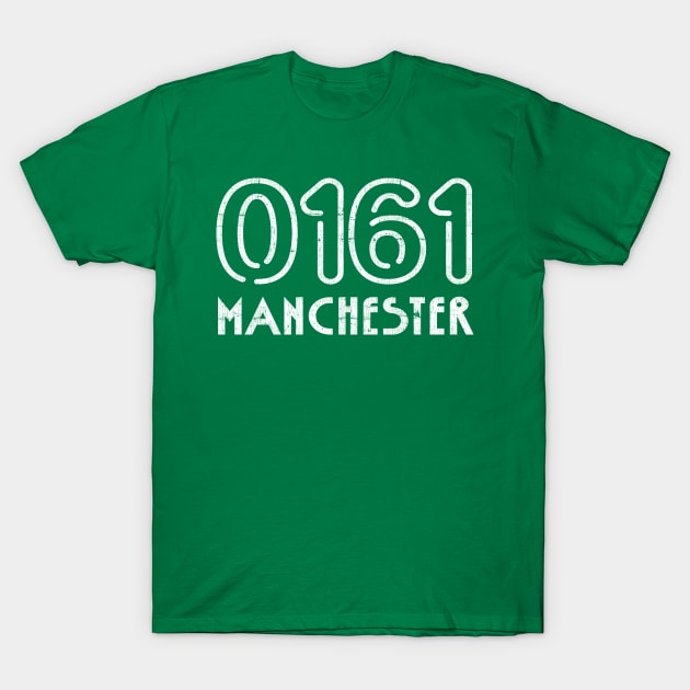 Manchester 0161 T-Shirt by DankFutura